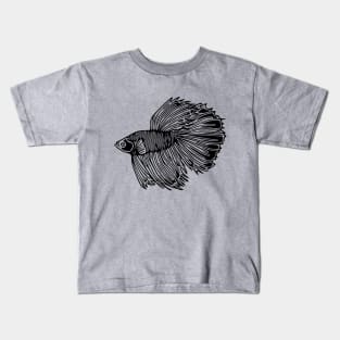 Betta Fish Kids T-Shirt